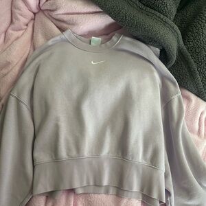 Nike Women's Lavender Sweatshirt